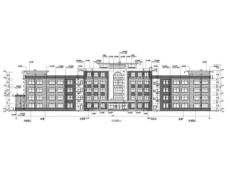 教学楼立面1