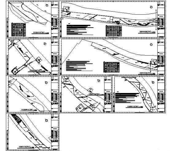 开发区滨河绿化工程施工图纸cad - 3