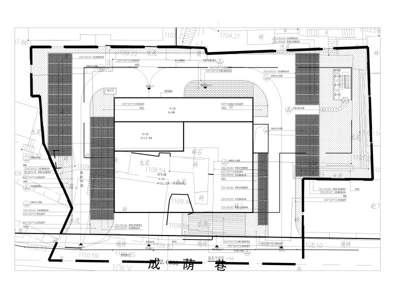 [贵阳]主干道工程景观施工图（绿化+土建）