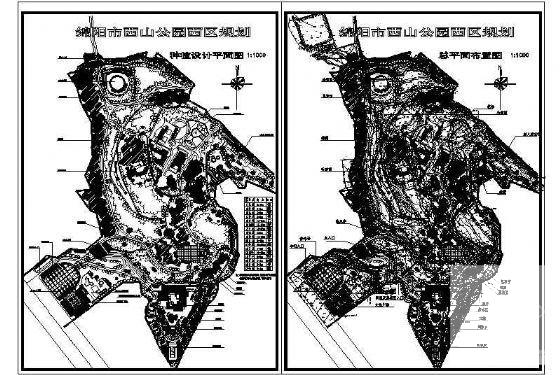 西山公园西区规划设计cad - 2