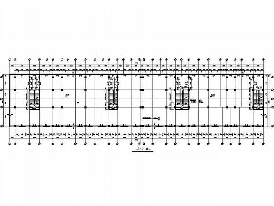 7层板式综合商业住宅楼建筑施工图纸cad平面图及节点详图,剖面图 - 5