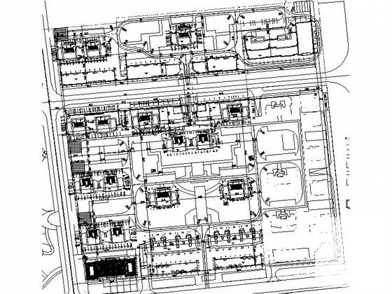 现代板式高层住宅楼建筑施工图纸（知名设计院）,平面图,节点详图,剖面图 - 3