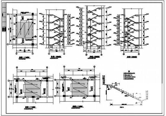 楼梯节点构造详图纸cad - 1
