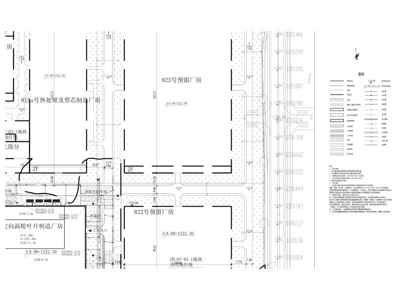 [贵州]生产基地项目工程室外图纸 管线综合布置图02