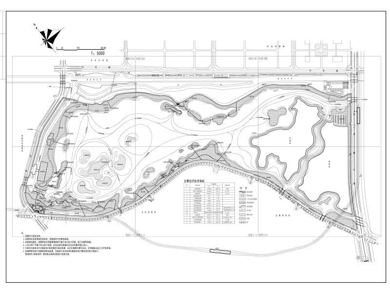 滨湖文化公园 总平面图1