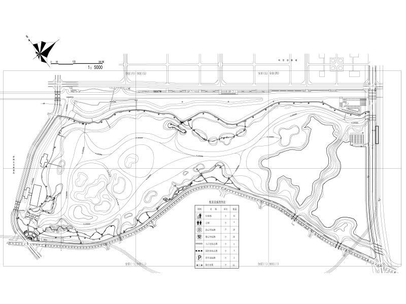 滨湖文化公园 公共设施布置图5