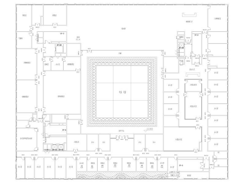 YL-1-32六层屋面绿化配置图jpg