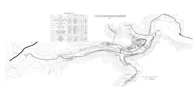 场内交通线路规划图