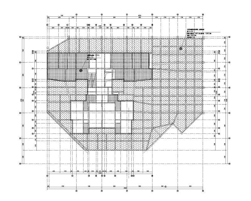 9#一层板平面整体配筋图