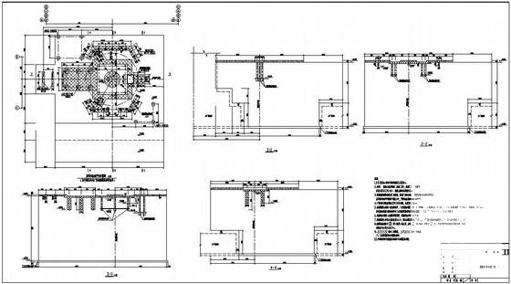 电厂磨煤机基础详施工图纸cad - 4