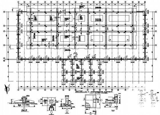 条形基础节点详图纸cad - 1