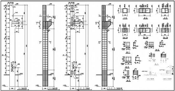 框架柱构造详图纸cad - 1