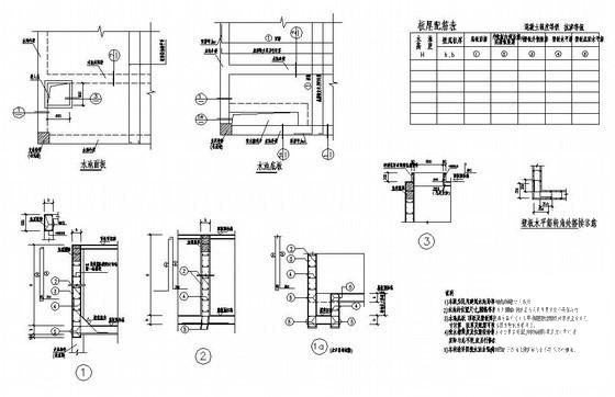 水池构造详图纸cad - 1