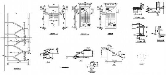 住宅楼梯构造详图纸cad - 1