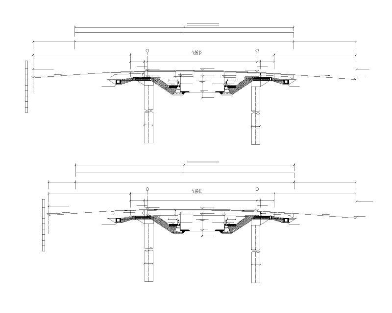 桥梁立面布置图