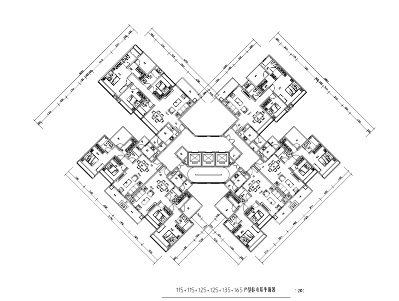 深圳某新村旧改户型整合 (5)