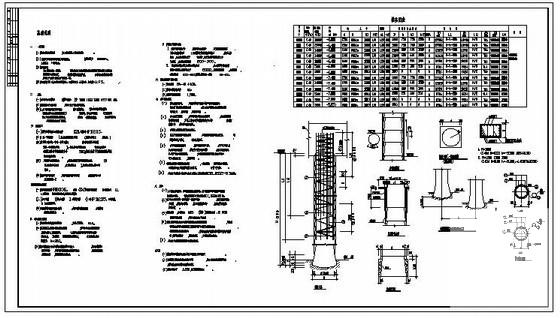 人工挖孔灌注桩节点构造详图纸cad - 1