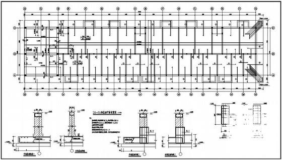 筏板基础构造详图纸cad - 2