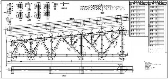 梯形钢屋架构造详图纸cad - 1