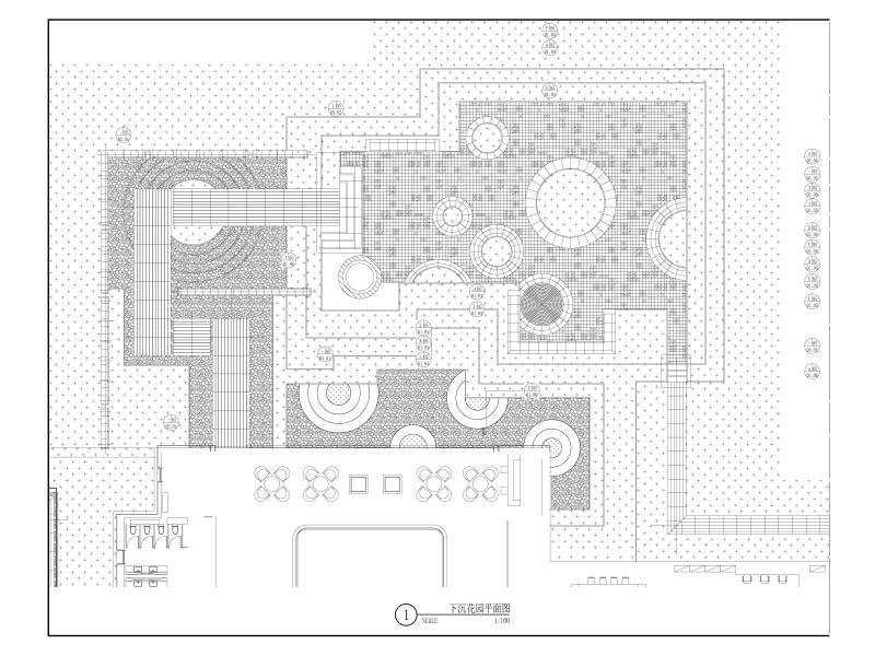 滨湖人文示范区 下沉花园平面图3