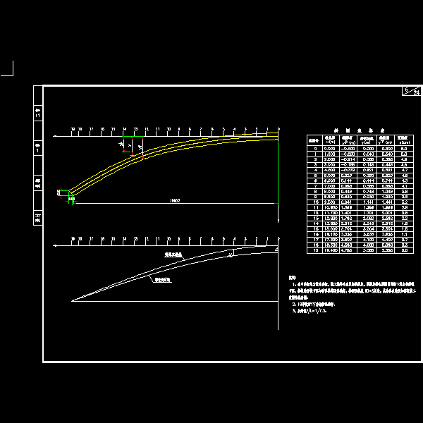 老场村钢板拱跨线桥CAD施工方案图纸设计(预应力混凝土桥) - 5