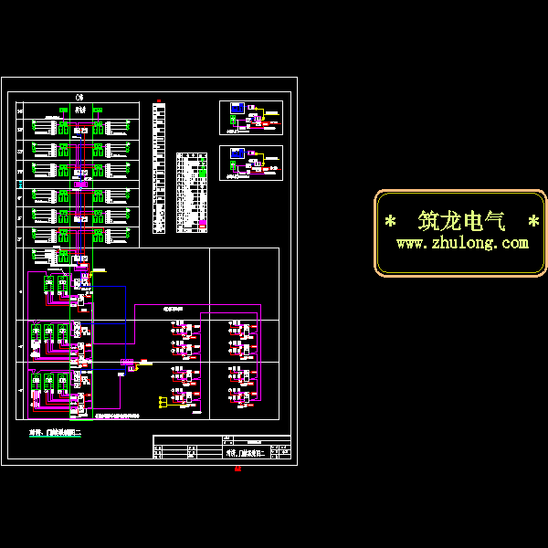 小区弱电系统设计CAD图纸 - 4