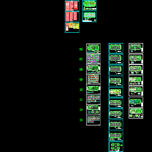 26层剪力墙、CFG桩住宅结构CAD施工图纸.dwg - 1