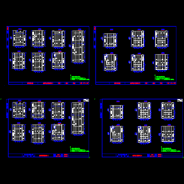 s2-4-103、104检修道及风嘴构造图（一）、（二）.dwg