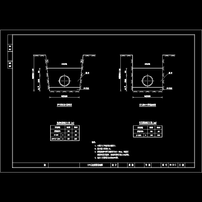 upvc加筋管基础图.dwg