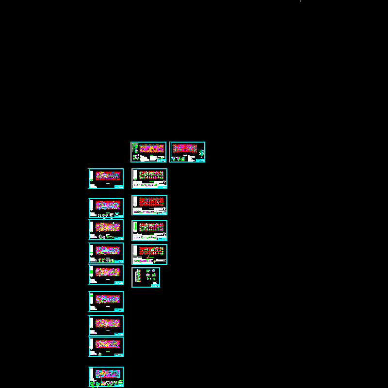 18层住宅结构设计CAD图纸 - 1