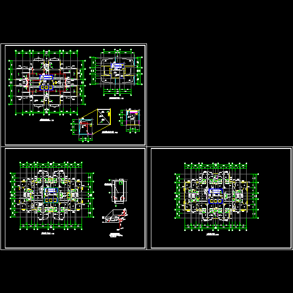 b座塔楼平面图.dwg