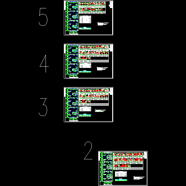 9层剪力墙结构公寓结构CAD施工图纸 - 5