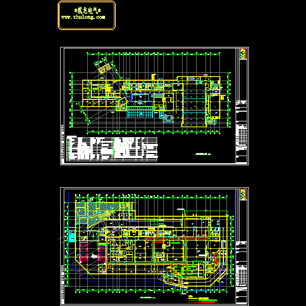地下一层干线、二层应急照明平面图  初步设计 2014.01.24a版.dwg