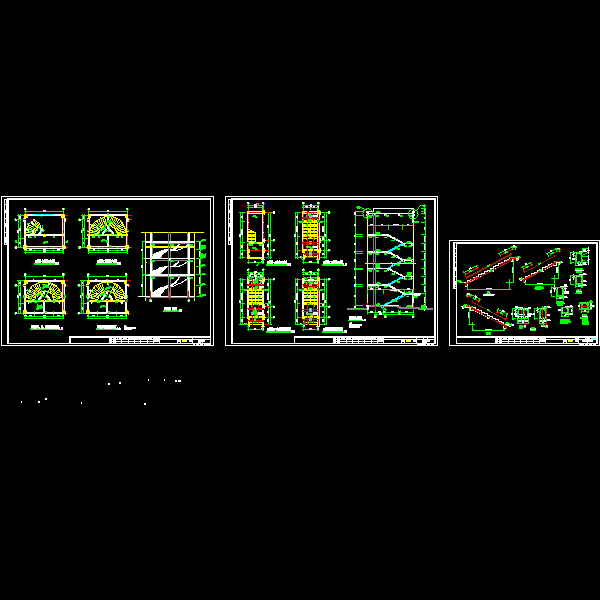 楼梯构造详细设计CAD图纸 - 1
