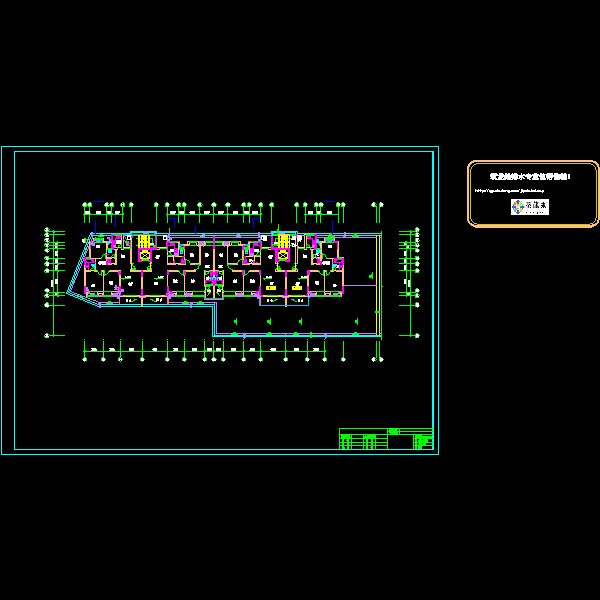 三层给排水平面图.dwg