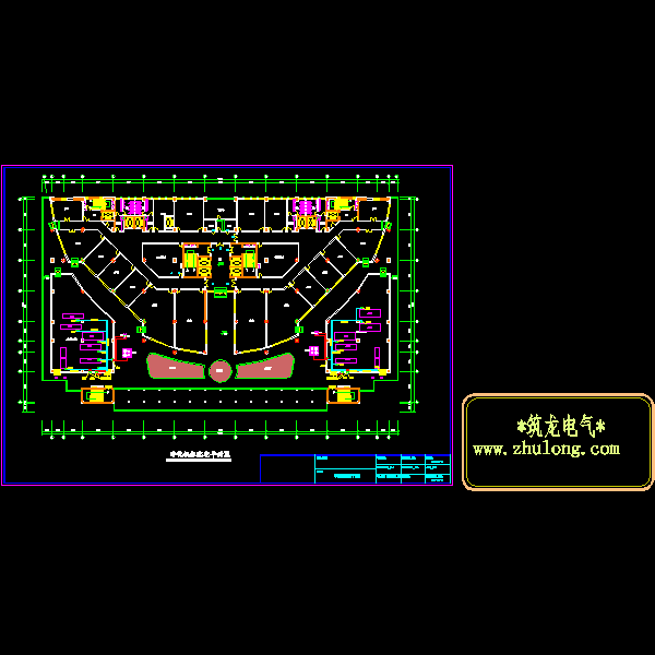 净化机组配电平面图.dwg