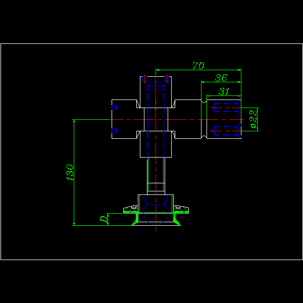 点式幕墙900肋驳爪系列节点详细设计CAD图纸 - 1