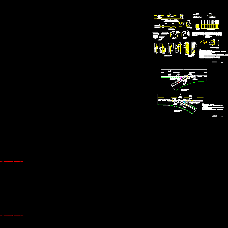 jt-06交通标线大样图.dwg