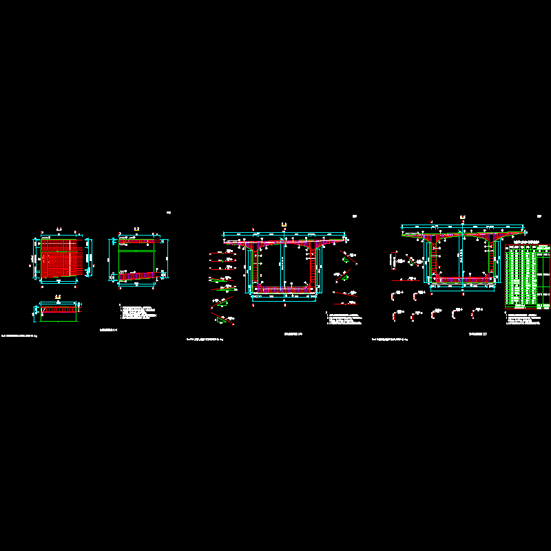 内蒙高速-主桥10号梁段钢筋.dwg