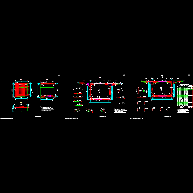 内蒙高速-主桥12号梁段钢筋.dwg