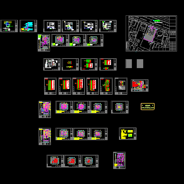 2层别墅电气CAD施工图纸(视频监控系统) - 1