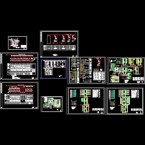 综合办公楼变电站电气CAD施工图纸 - 1
