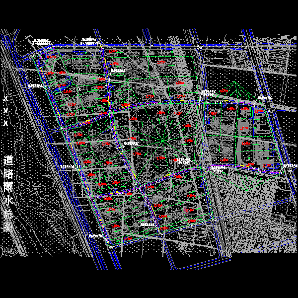 雨水汇水面积图.dwg