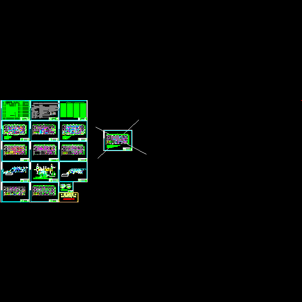 头孢车间空调CAD施工图纸 - 1