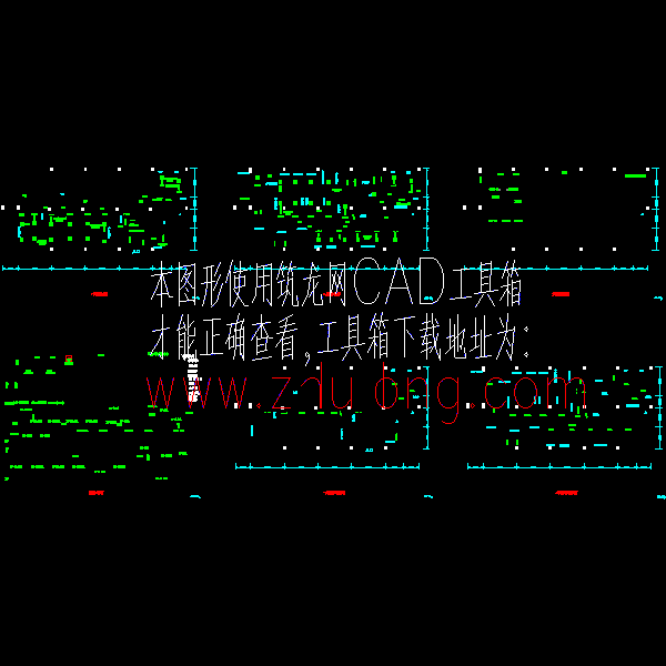 冷水机组工程CAD施工方案图纸 - 1