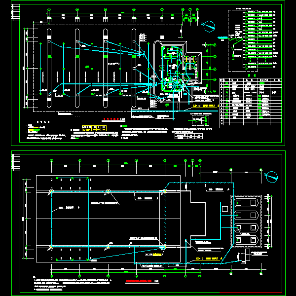 加油站电气CAD图纸() - 1