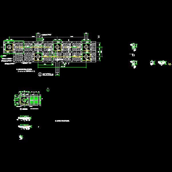 广场喷泉施工CAD详图纸 - 1