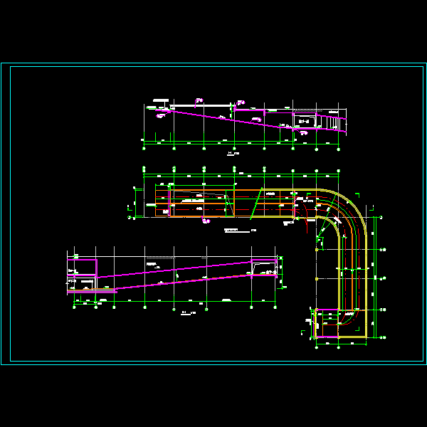 两层框剪结构地下室结构CAD施工大样图 - 3