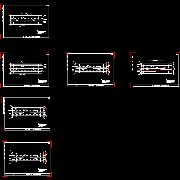 改建工程交通工程CAD施工方案图纸设计 - 1