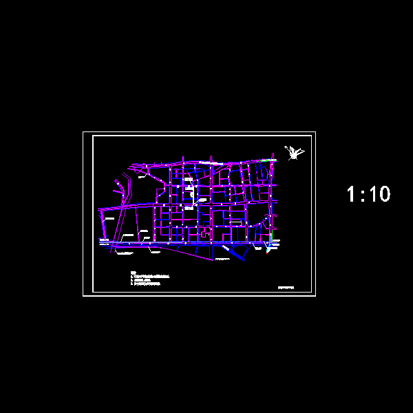 道路工程CAD施工方案图纸 - 4